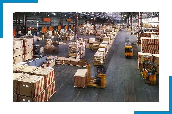 Image of a logistic hub